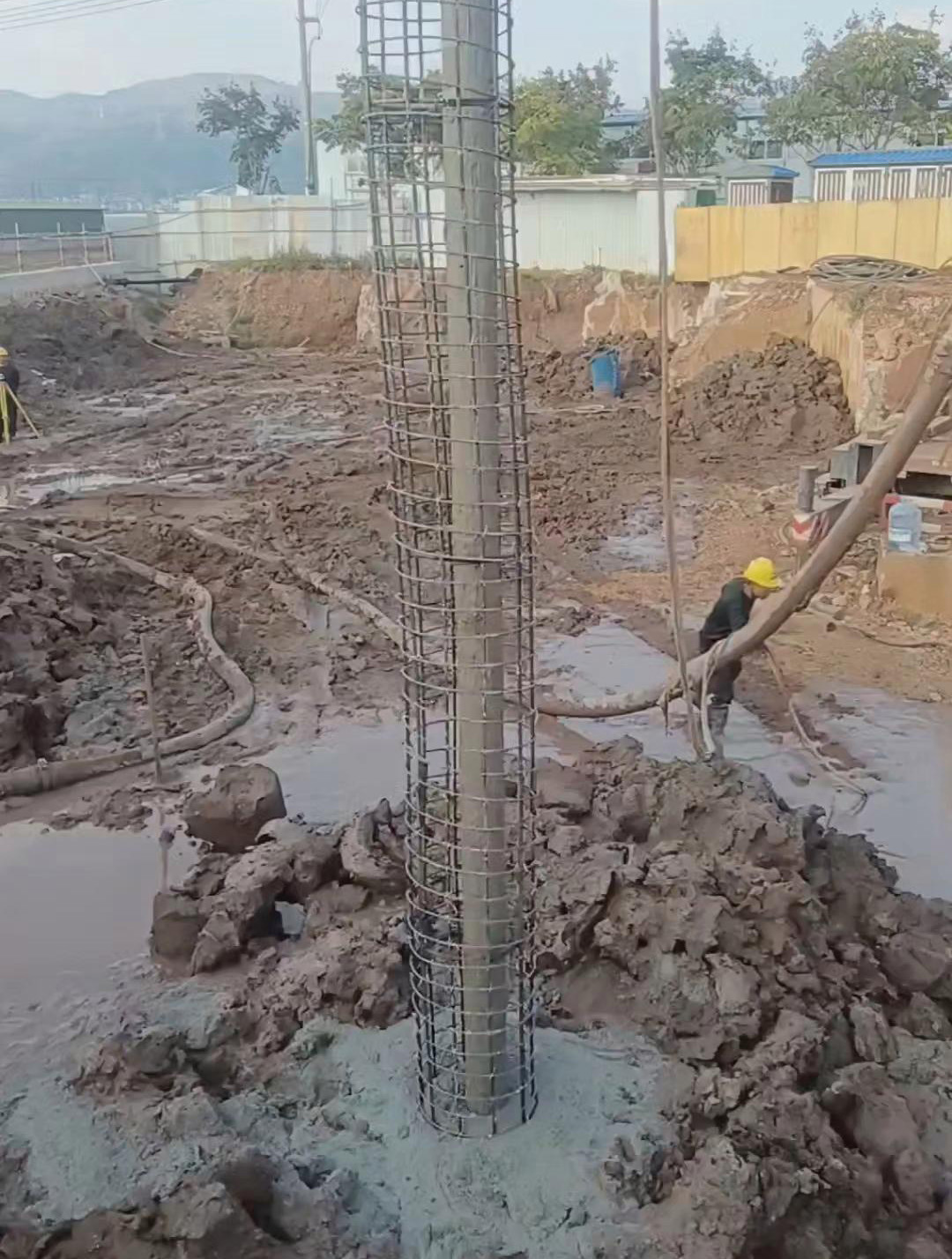 焦作沁阳长螺旋钻孔压灌桩